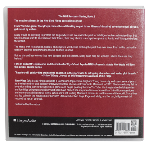 Wild Rescuers: Escape to the Mesa (Audio CD) - Signed